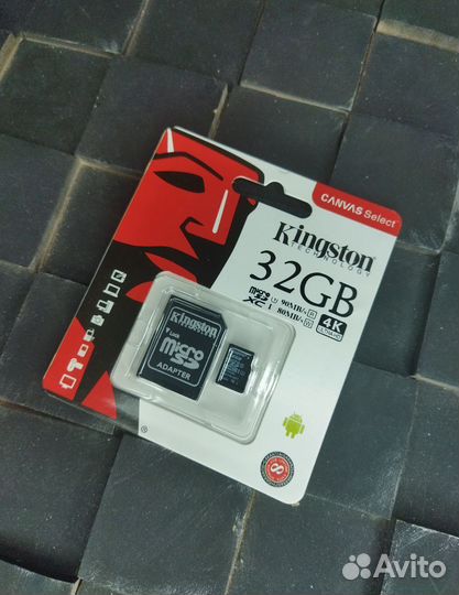 Карта памяти micro sd 32 гб kingston