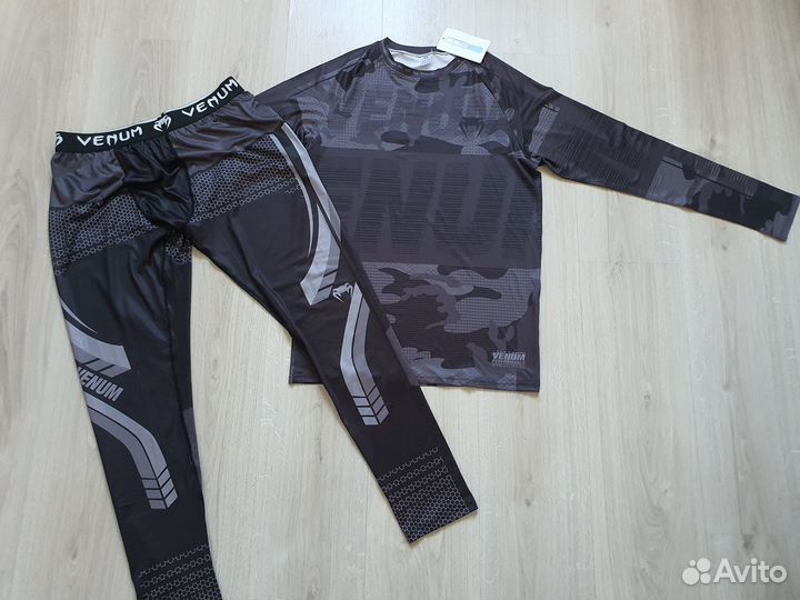 Костюм Рашгард Тайтцы Venum