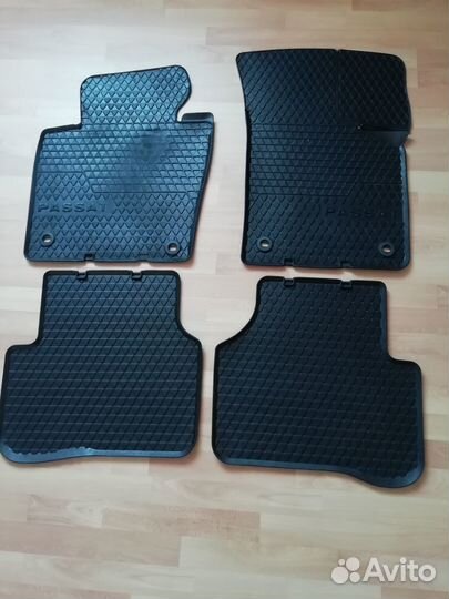 Резиновые коврики 3c1061501 vw passat b6