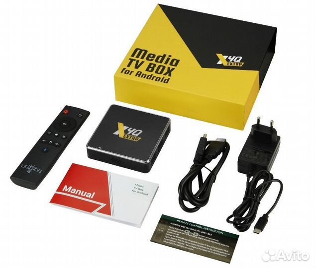 NEW'23 Ugoos X4Q Extra 4K UHD DolbyVision тв бокс