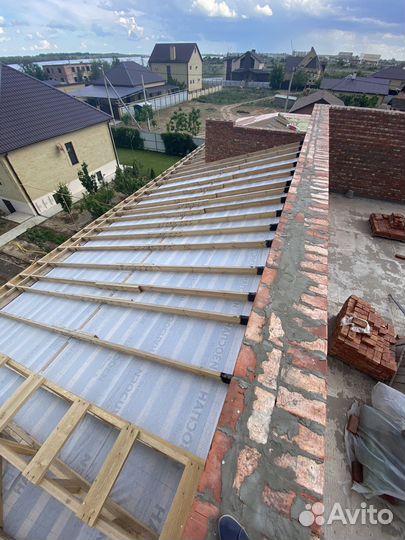 Кровельные работы, ремонт кровли