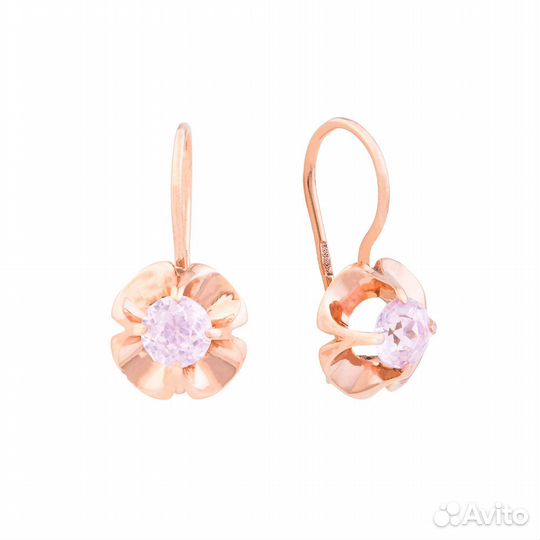 Серьги золотые