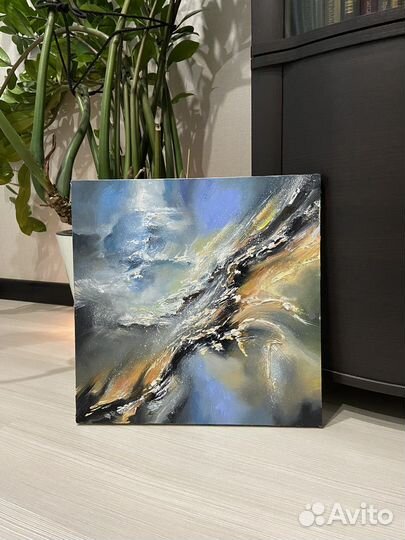 Картина маслом абстракция