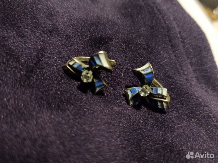 Серебряные серьги