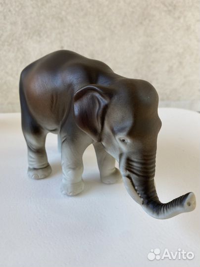 Фарфоровый чешский слон. Royal Dux. Bohemia