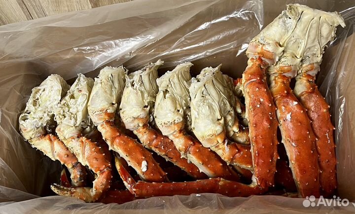 Рыба, краб, икра