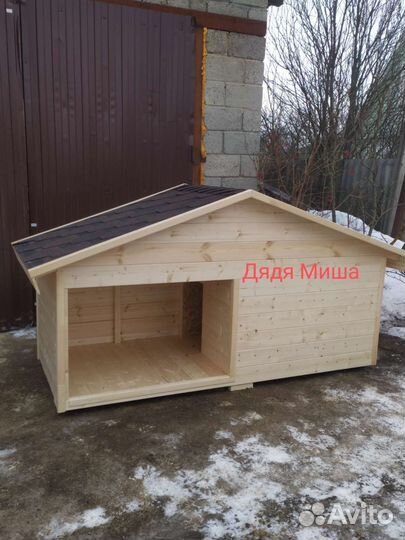 Будка для собаки утепленная