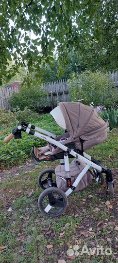 Коляска 2 в 1 bebe mobile movo