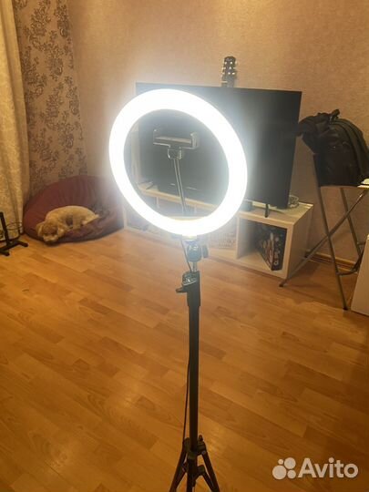 Свет для съемки, кольцевая лампа