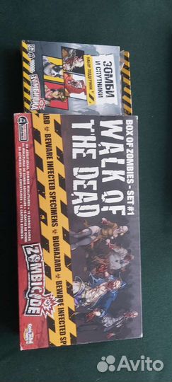 Настольная игра зомбицид + дополнение