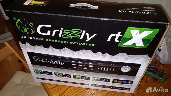 Видеорегистратор Grizzly 16rtX