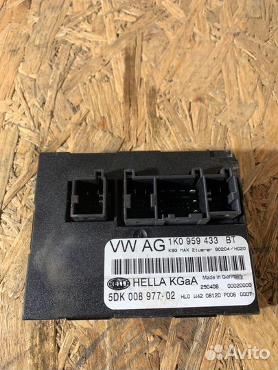 Блок комфорта Volkswagen Golf 1K BSE 2008