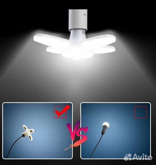 Светодиодная лампа - новая