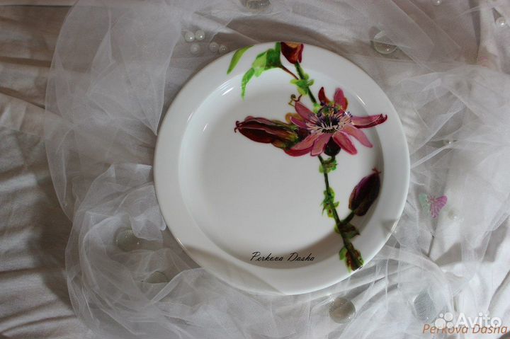 Керамика/стекло с росписью под заказ