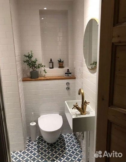 Ремонт ванной комнаты под ключ. За 8-14 дней