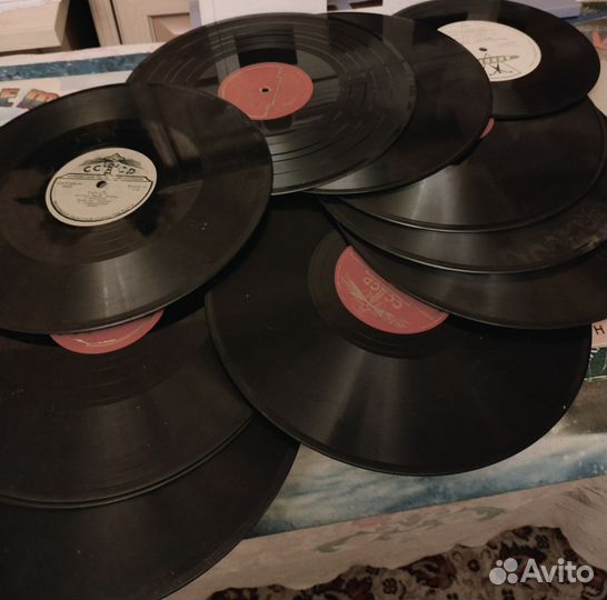 Грампластинки СССР 50х-80хгодов