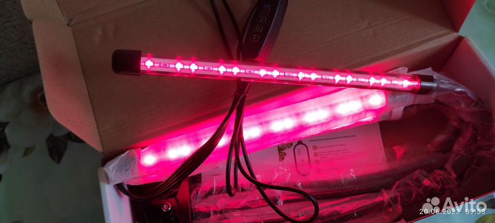 Фитосветильник на прищепке (4 лампы)