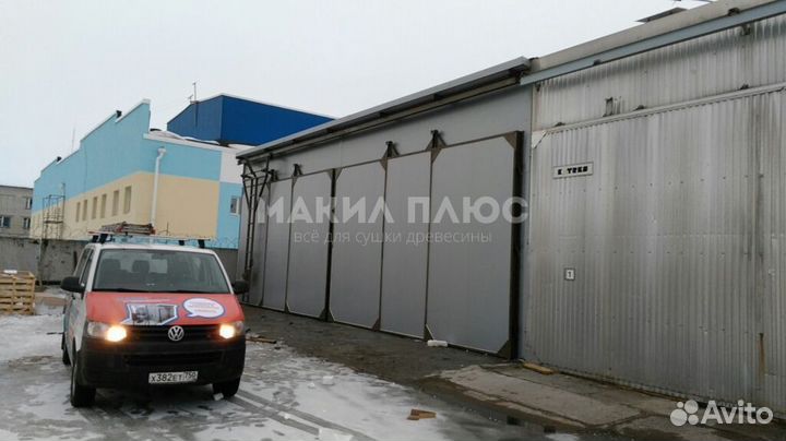 Сушильная камера 70м3(теплоноситель вода)