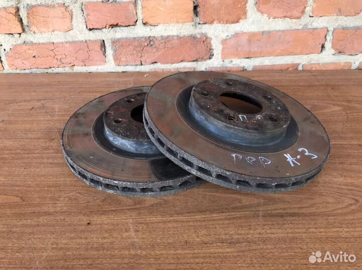 Диск тормозной передний Mitsubishi Outlander 3