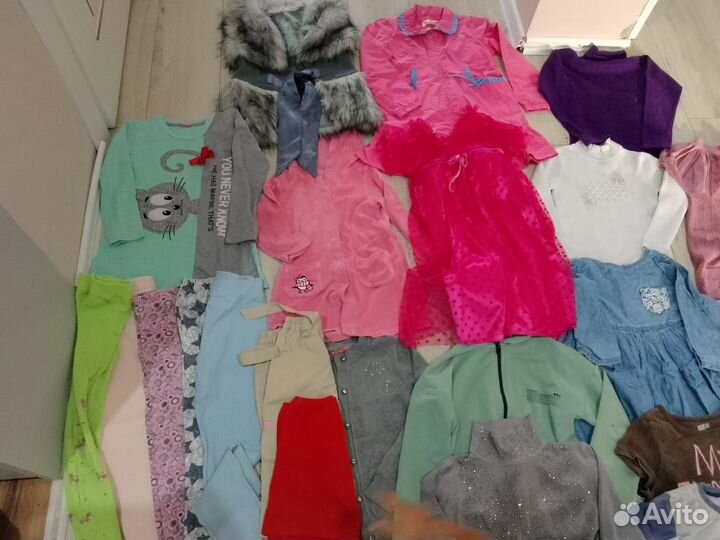 Детский вещи пакетом на девочку