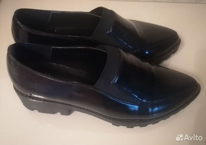 Лоферы натуральная кожа