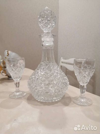 Графин хрустальный СССР