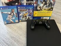 Sony playstation 4 slim с играми