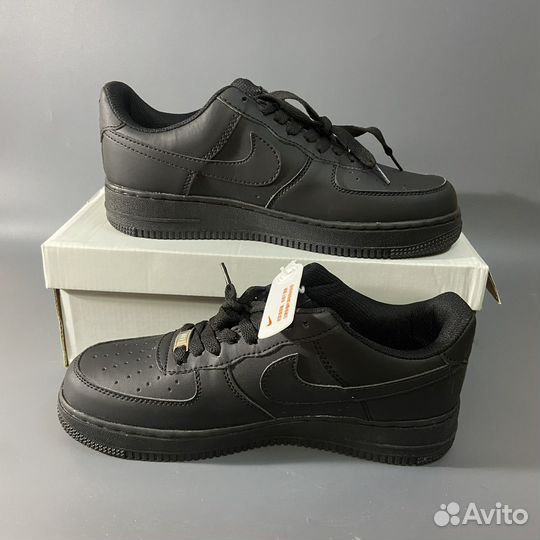 Кроссовки nike air force 1 low 07 black