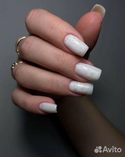 Маникюр наращивание