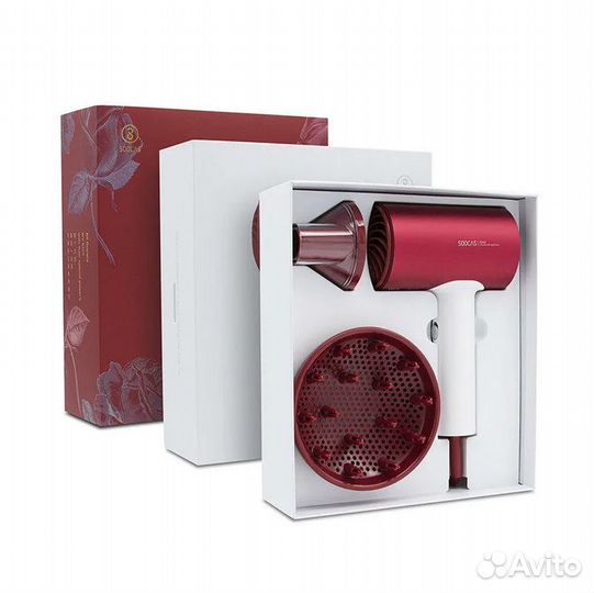 Фен Xiaomi Soocas Hair Dryer H5 Red Power 1800W CN