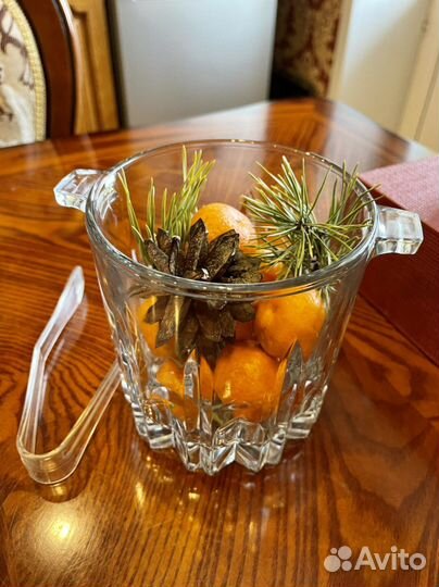 Ваза стекло, ведерко для льда, салатник