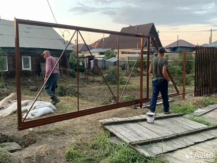 Распашные ворота