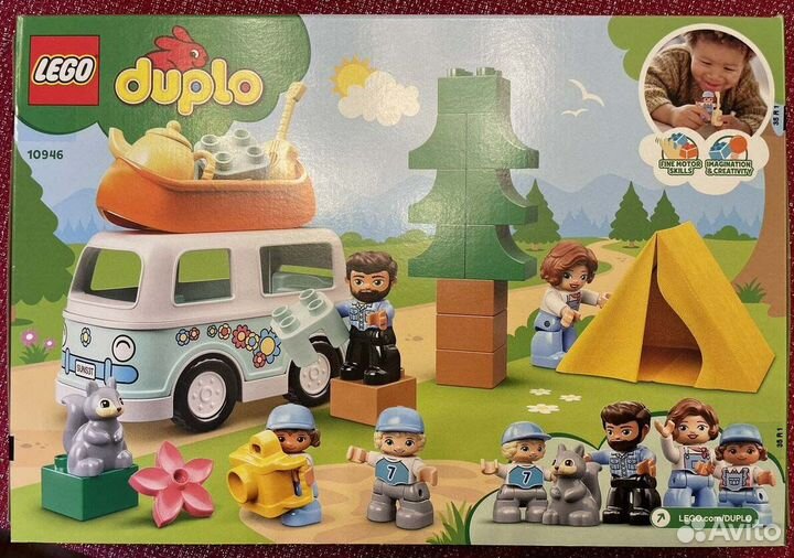 Набор lego Duplo 10946 Приключение на микроавтобус