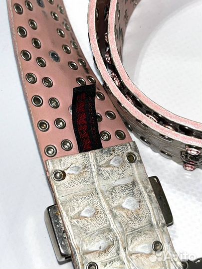 Ремень Nanni y2k похож на versace