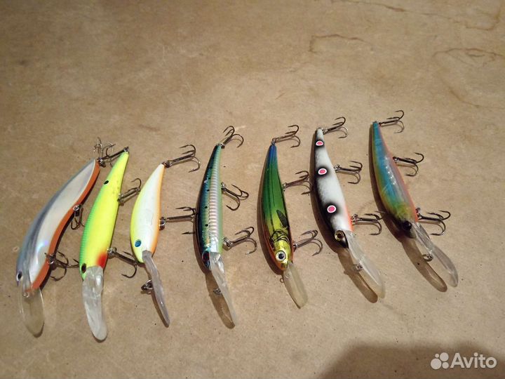 Воблеры для троллинга бу
