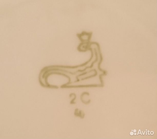 Чайник фарфоровый советский 1,5 л