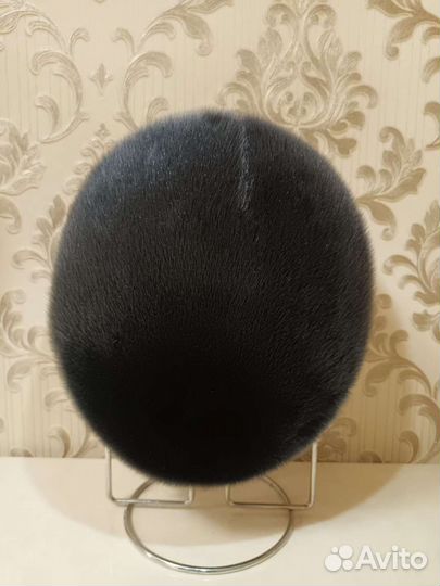 Меховая мужская кепка нерпа