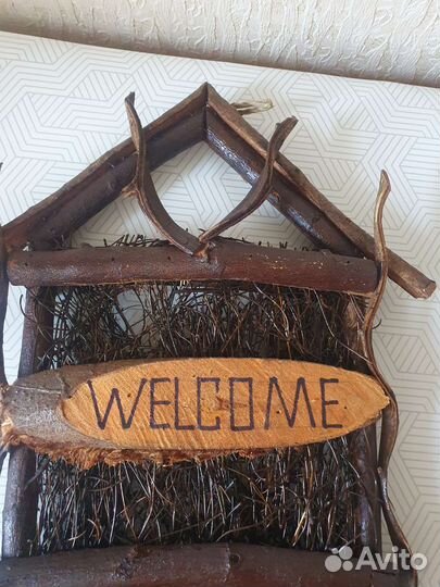 Интерьерный настенный эко-декор