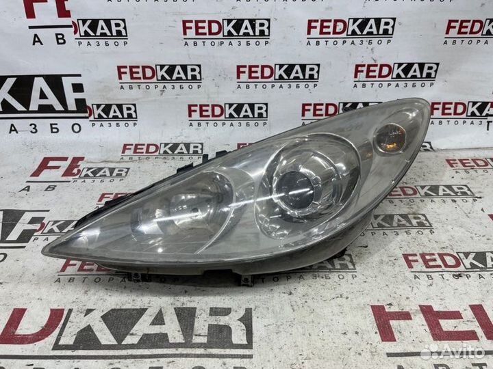 Фара галогеновая левая Peugeot 307 3С NFU10FX6qpsa