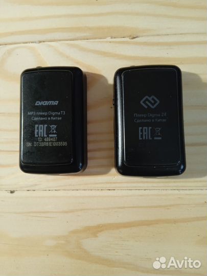 Mp3-плееры Digma T3 и Digma Z4 на запчасти