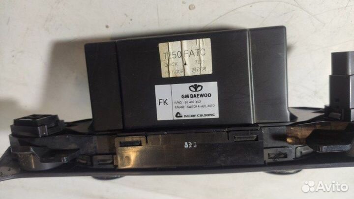 Блок управления климат-контролем Chevrolet Aveo
