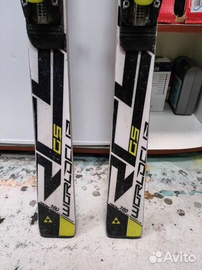 Горные лыжи fischer GS worldcup 160 см