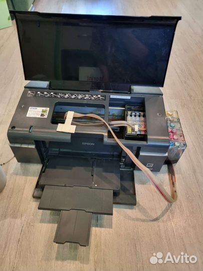 Принтер с снпч Epson Stylus Photo T50