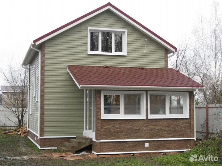 Дома пристройки веранды