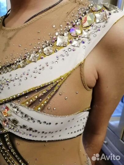 Купальник гимнастический. Рост 158