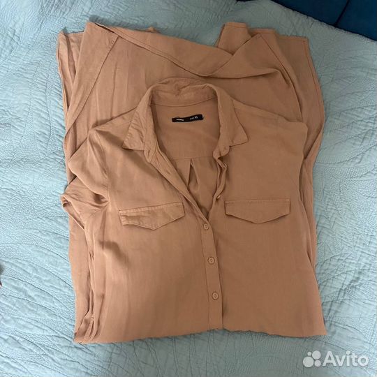 Платье рубашка летнее 42 размер