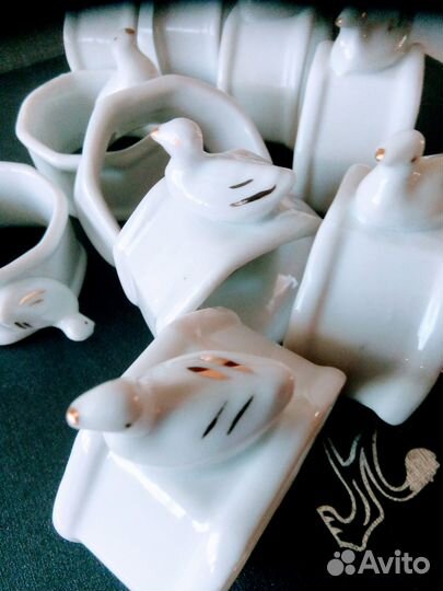 Фарфор Белый Клеймо Италия Помпей