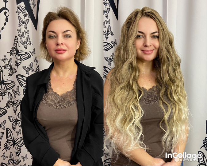 Голливудская волна,Афрокудри,Афронаращивание,Косы