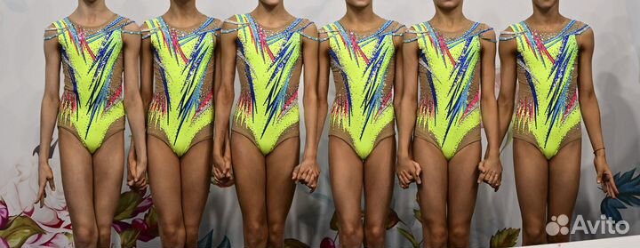 Групповые купальники для гимнастики