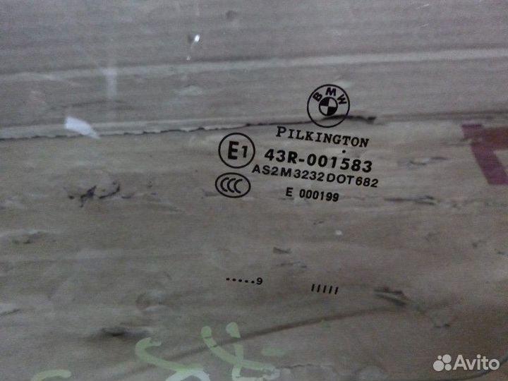 Стекло двери задней правой BMW 1-series E87/E81 2004-2011